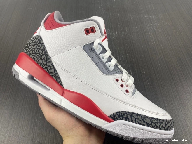 OG Red DN3707-160 Fire Air Jordan 3 0707